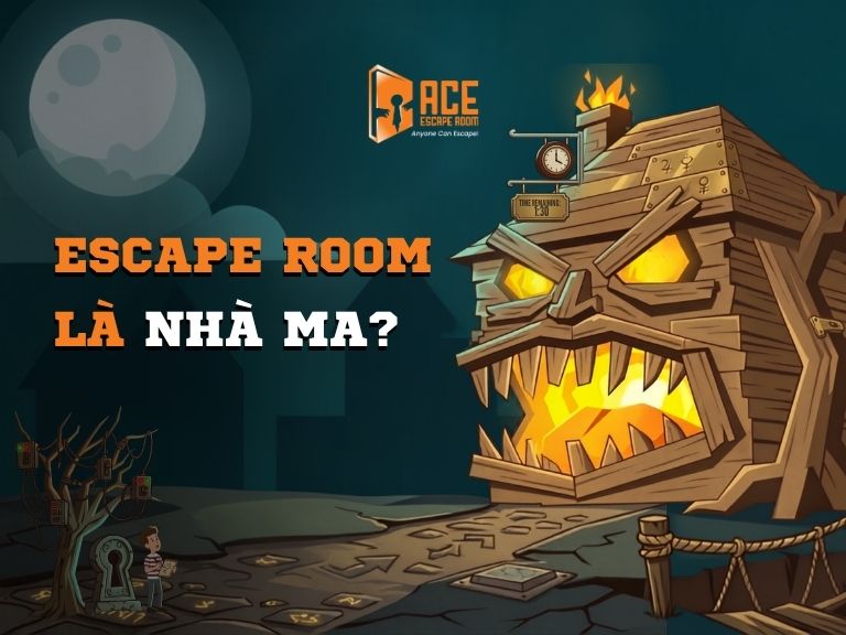Trải nghiệm Escape Room – Trò chơi giải đố nhập vai thường bị nhầm lẫn với nhà ma